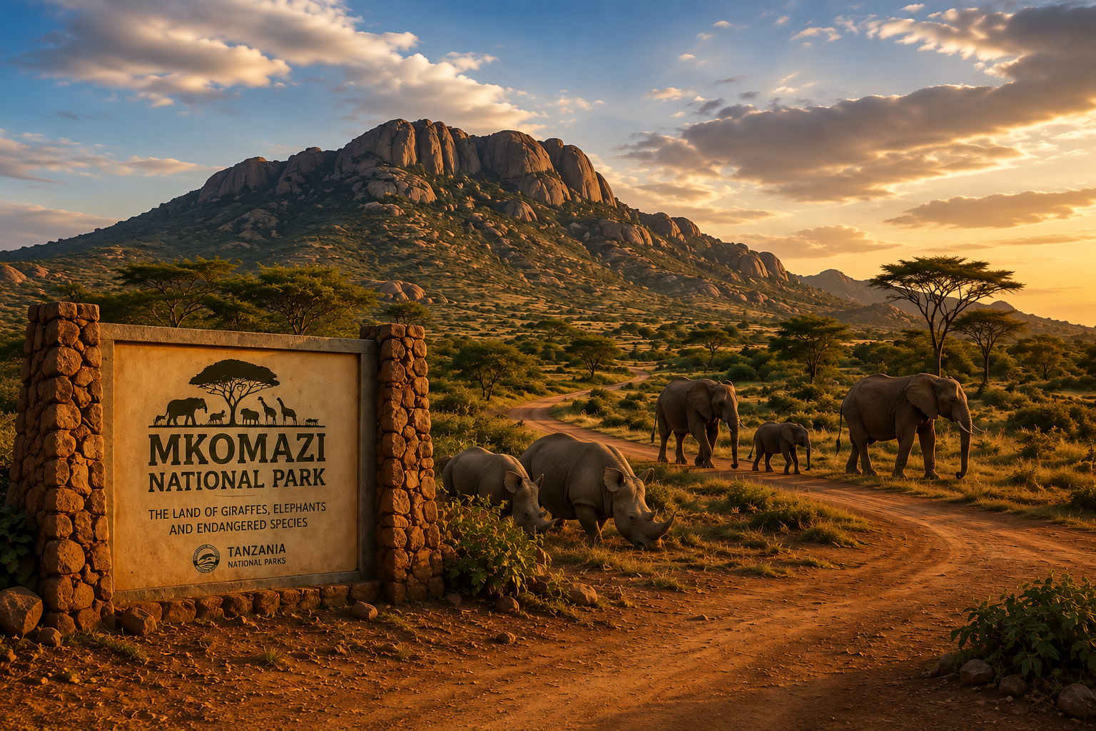 Mkomazi National Park Day Trip photo 1